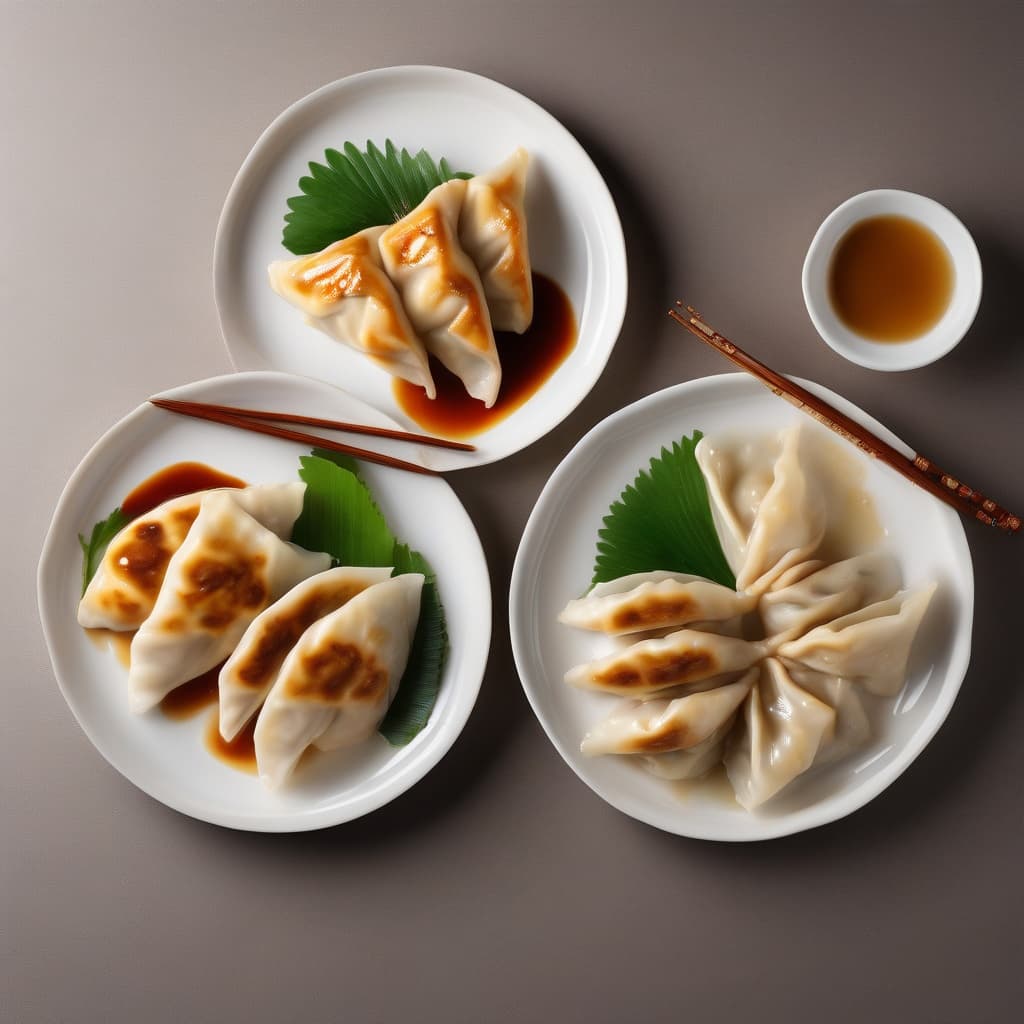 Chicken and Gyoza (4 pcs) Combo
