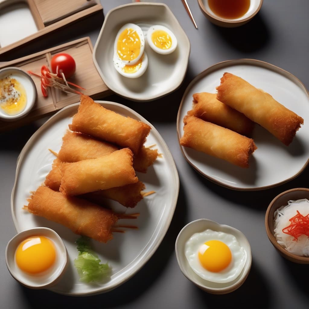 Katsu and Egg Roll (2 pcs)