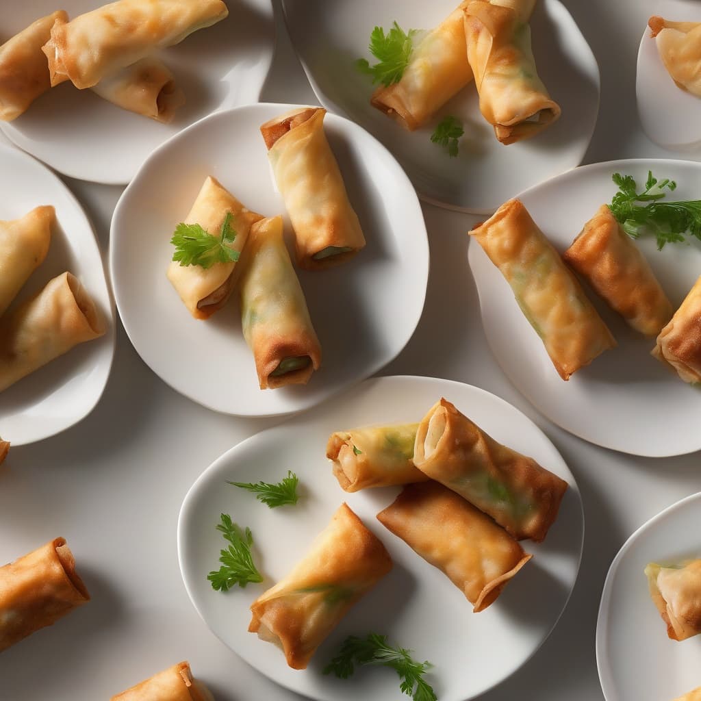 Veggie Egg Rolls (2 pcs)