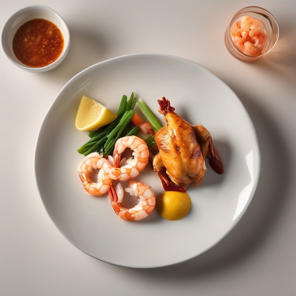 Chicken and Shrimp Combo