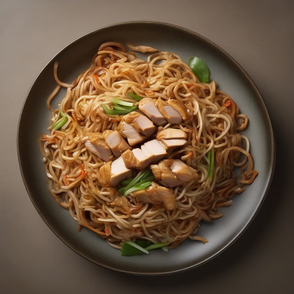 Chicken Yakisoba