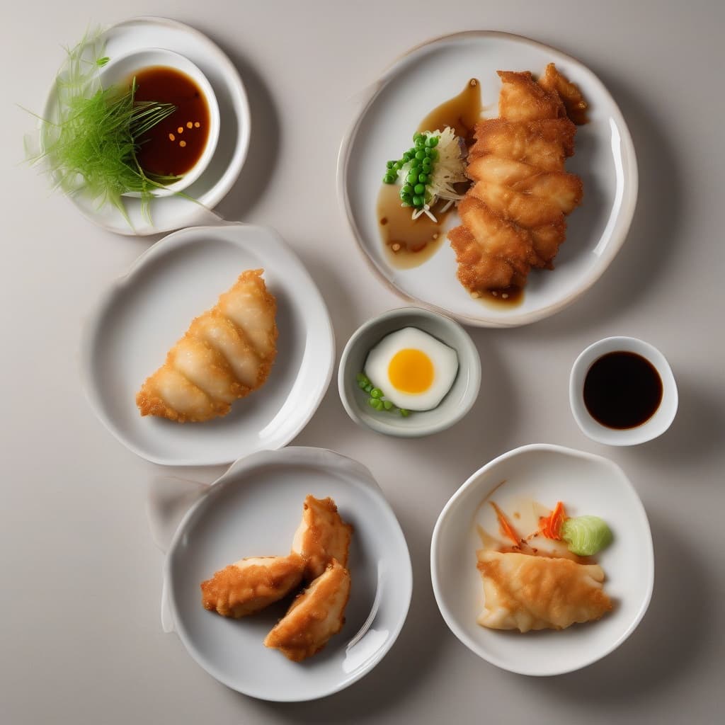 Chicken Katsu & Gyoza (4 pcs) Special