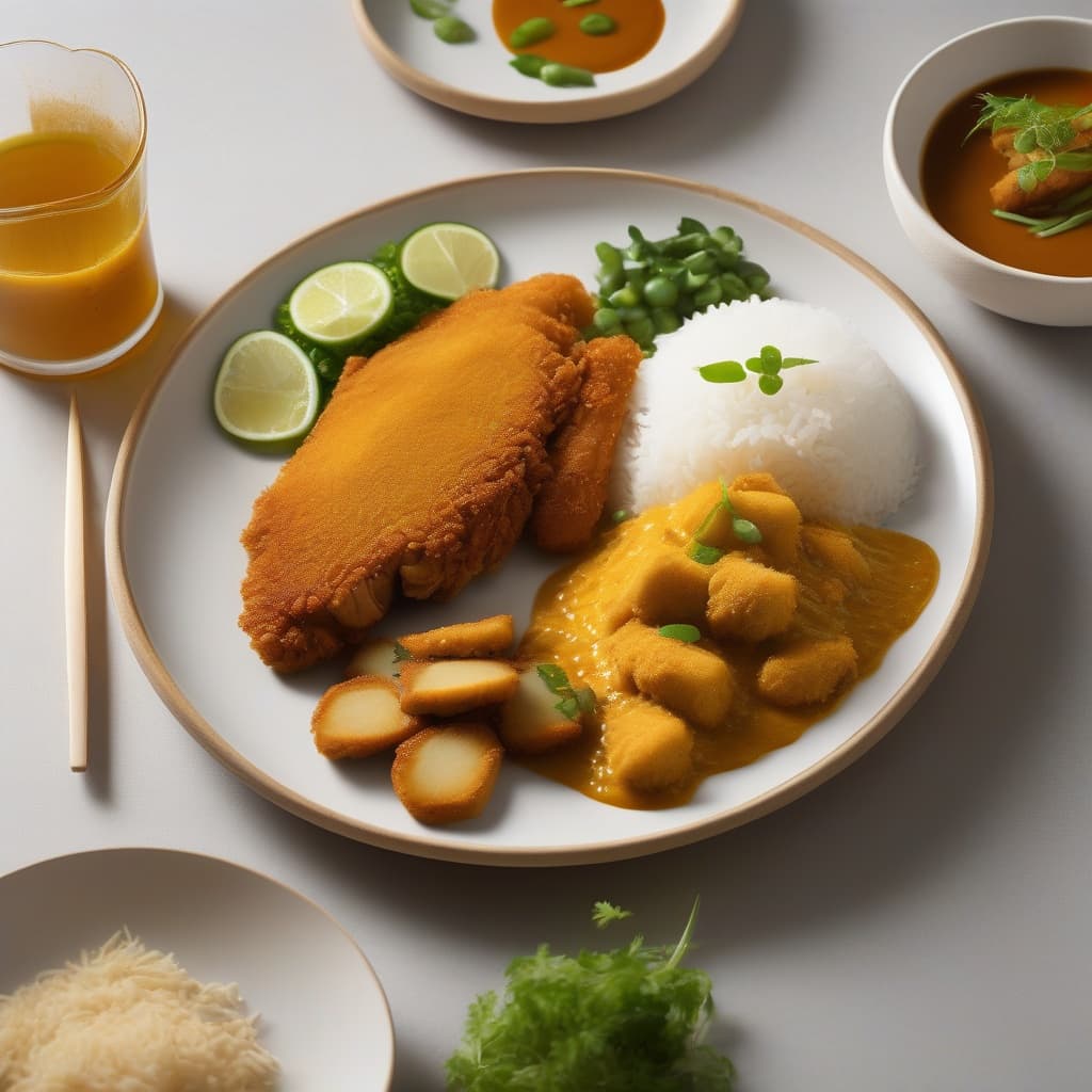 Chicken Katsu and Curry