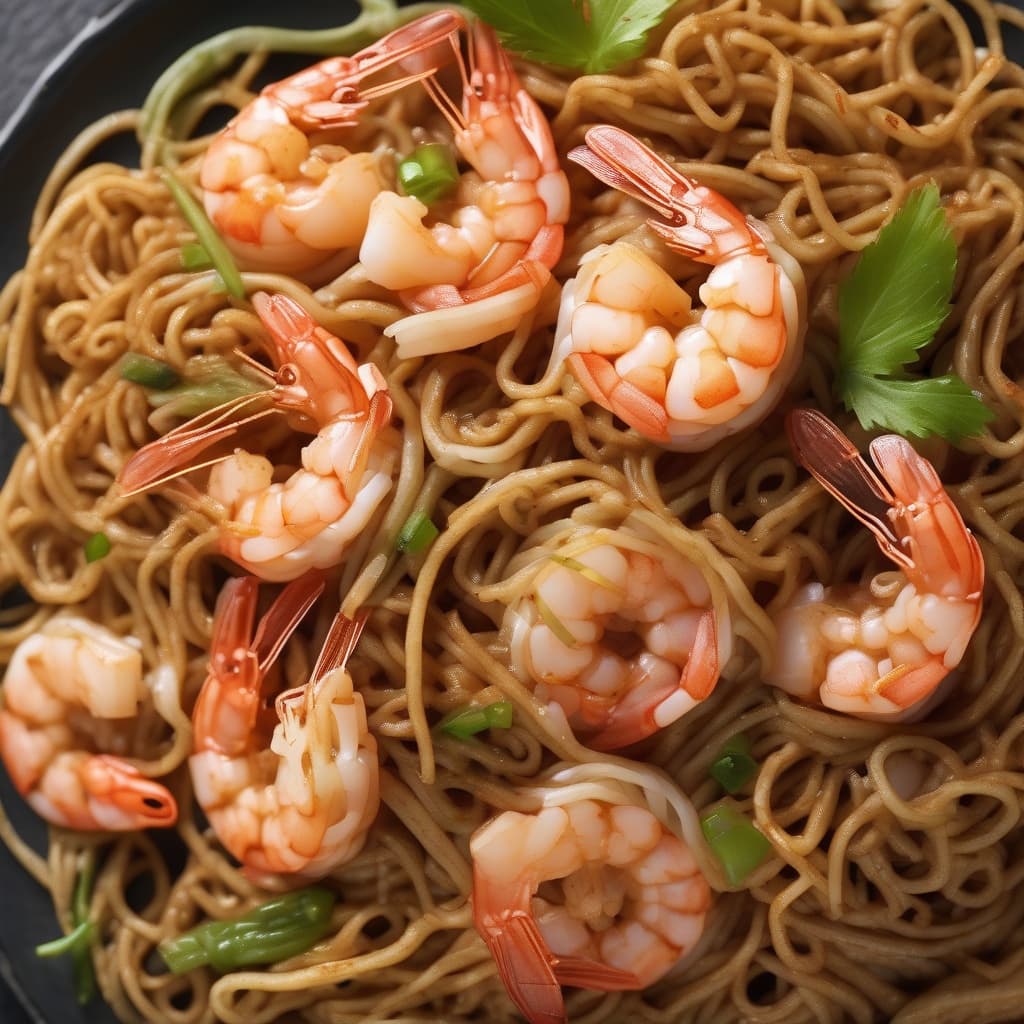 Shrimp Yakisoba