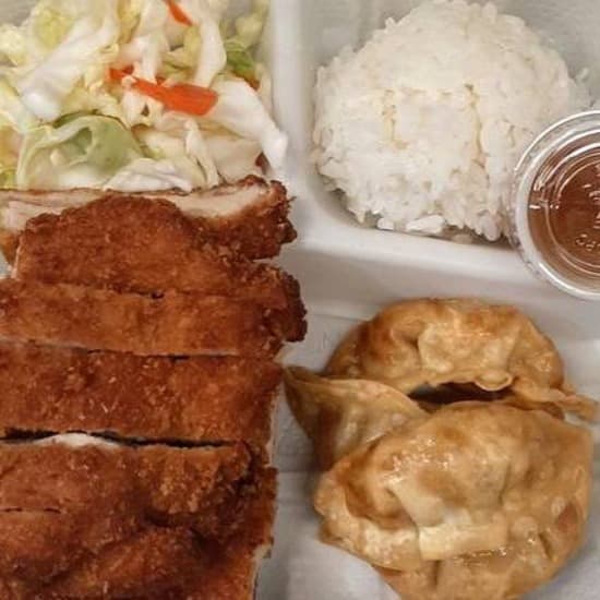 Chicken Katsu & Gyoza (4 pcs) Special